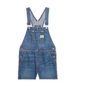 Polo Ralph Lauren Little Girls Denim Overalls NWT Size 10